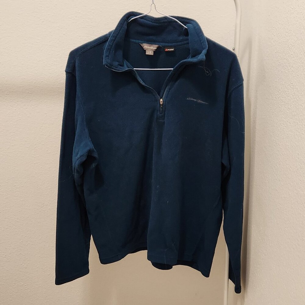 Eddie Bauer - Fleece Quarter Zip Sweater - Men’s M